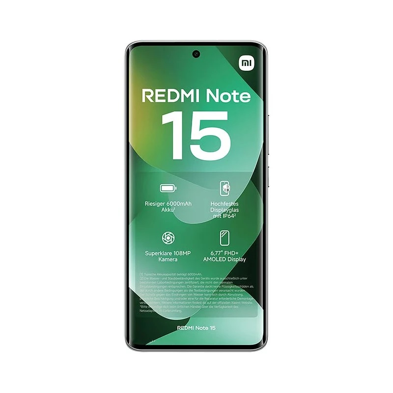 گوشی موبايل شیائومی مدل Redmi Note 15- 4G ظرفیت 256 گیگابایت رم 8 گیگابایت